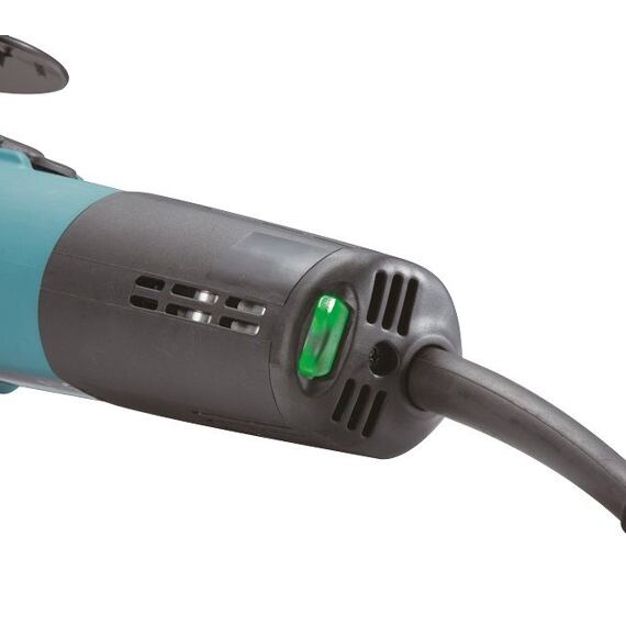 MAKITA GA5080RX02 uhlová brúska 125mm, 1400W, X-lock systém, SJS, antireštart