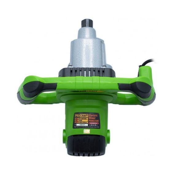 PROCRAFT PMM2500 miešadlo stavebných zmesí dvojrýchlostné, 1400W, 0-600/0-900 ot./min., 5,2kg