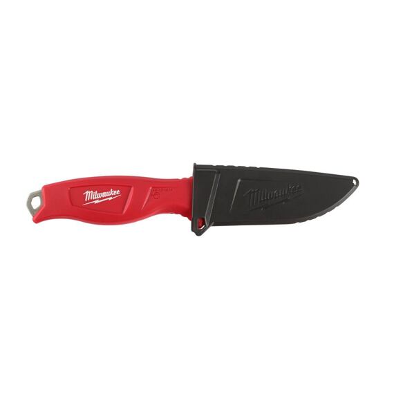 MILWAUKEE 4932464828 nôž s pevnou čepeľou, čepeľ 101mm, puzdro s úchytom na opasok