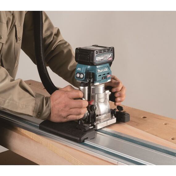 MAKITA RT001GZ17 aku kombinovaná frézka 40V XGT, XPT, AWS, příslušenství, bez baterie