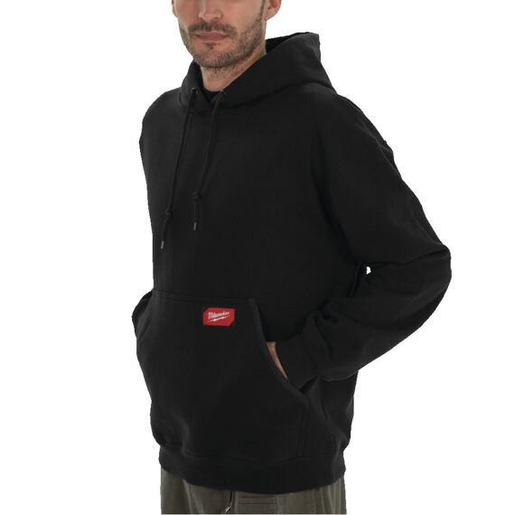 MILWAUKEE 4933478213 pracovní mikina s kapucí, vel. M,  směs bavlny a polyesteru, odolná proti větru