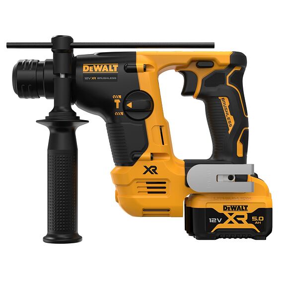 DeWalt DCK2104P2T aku súprava DCH072 + DCF801, 12V/2*5Ah, kufrík TSTAK