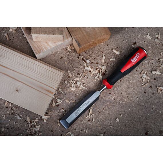 MILWAUKEE 4932479895 dláto ploché 25mm, celokovové jádro, kovová koncovka