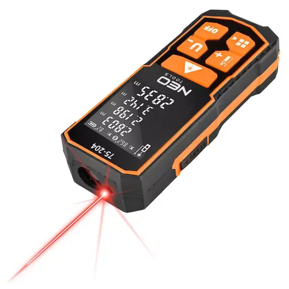 NEO diaľkomer laserový 60m, batéria 2*AA, 75-204