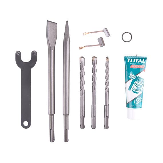 TOTAL kombinované kladivo SDS+, 1500W, 5,5J, INDUSTRIAL, TH1153216
