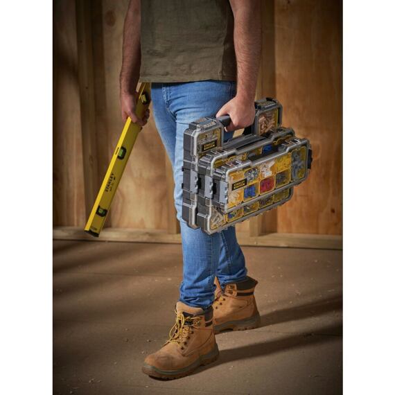 STANLEY FMST1-75779 organizér FATMAX PRO, 44*27*7,5cm, 16 přihrádek