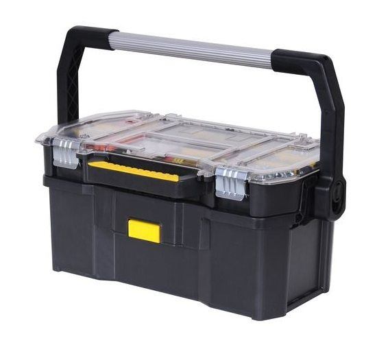 STANLEY STST1-70317 kufrík na náradie s vrchným organizérom 56*25*32cm, kovová rukoväť