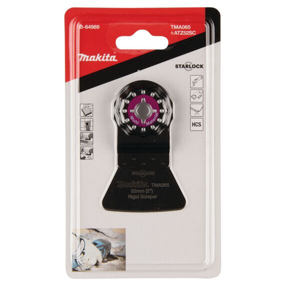 MAKITA B-64989 škrabka 52*26mm HCS TMA065 Starlock (i pro O.I.S.)