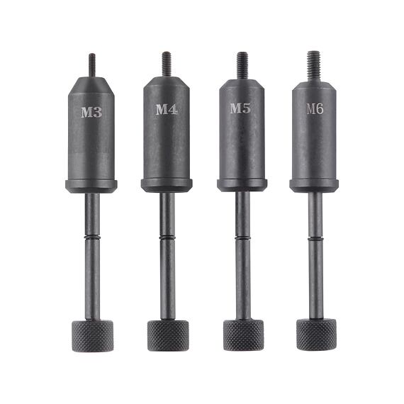 FORTUM nýtovací kleště s otočnou hlavou COMBO, nýtovací matice M3-M6, nýty 2,1-4,8mm, 4770628