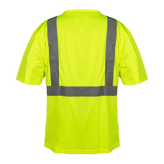 NEO triko reflexní s krátkým rukávem, vel.L, třída 2, norma EN ISO 20471, CE, 100% polyester, žluté