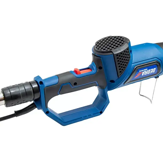 DEDRA horúcovzdušná pištoľ na burinu - vypaľovač buriny 3v1, 2000W, 60°C/350°C/600°C, DED7975