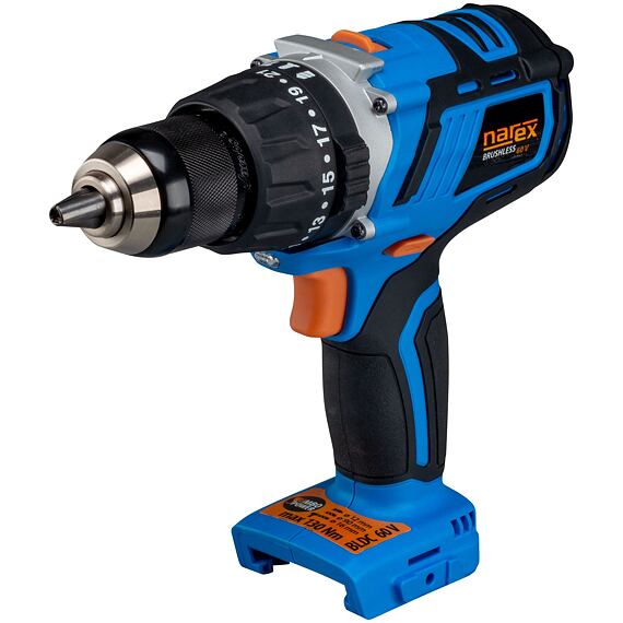 NAREX ASP 600-2B aku příklepová vrtačka 60V, 130 Nm, 0-550/2000 ot./min., bez baterie