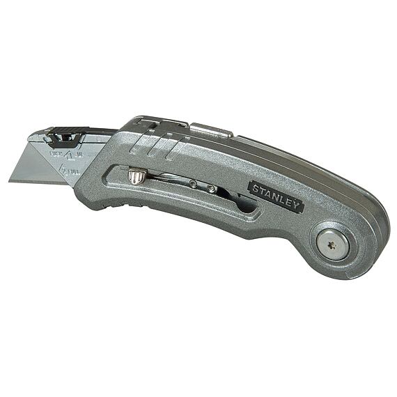 STANLEY 0-10-813 nůž sportovní QUICKSLIDE zavírací s pojistkou, čepel 75mm