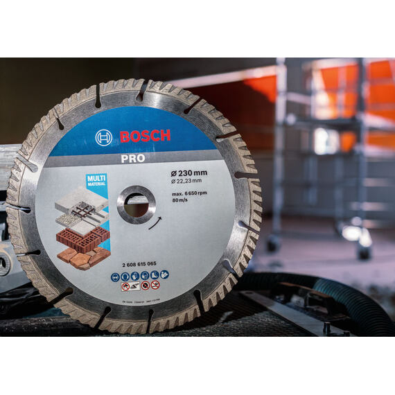 BOSCH 2608615065 diamantový kotouč 230mm PRO Multi Material
