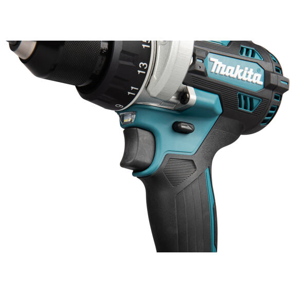MAKITA DDF492RTJ aku bezuhlíková vrtačka LXT 18V/2*5Ah, 130Nm, 0-550/2100 ot./min., MAKPAC