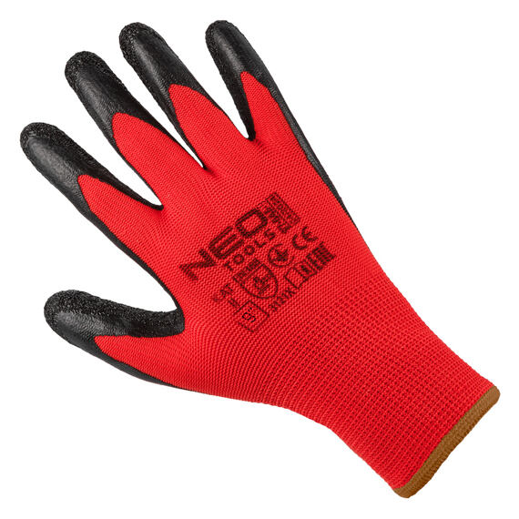 NEO pracovní rukavice, latexový povlak, pletené, vel. 9, 3121X, 97-645-09