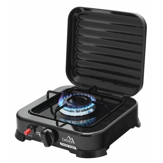 CATTARA plynový vařič Traveler FAMILY SINGLE, piezo, spotřeba 160g/hod., 13595