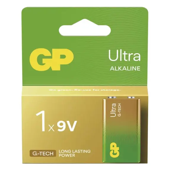 GP baterie 6LF22 9V ULTRA, (6LR61) B02511