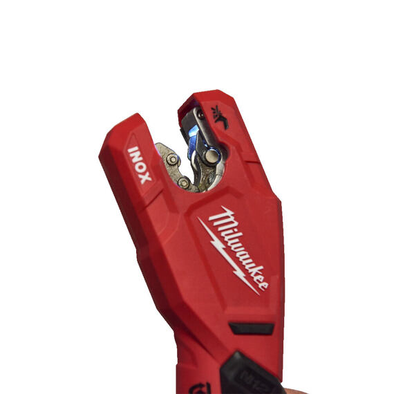 MILWAUKEE M12 PCSS-202C aku řezačka nerezových trubek 12V/2*M12 B2, pro průměr 12 - 28mm