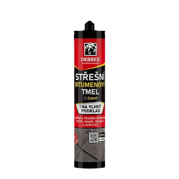 DEN BRAVEN tmel střešní bitumen, 280ml 10205RL