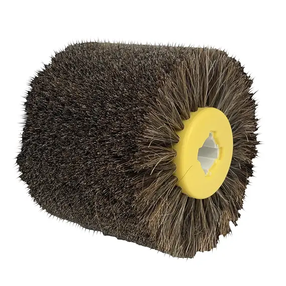 DEDRA DED79338 kartáč z koňských žíní k satinační brusce 120*100mm