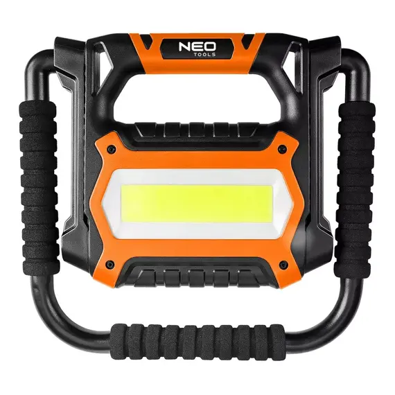 NEO lampa dílenská skládací se stojanem, 1400lm, 99-126