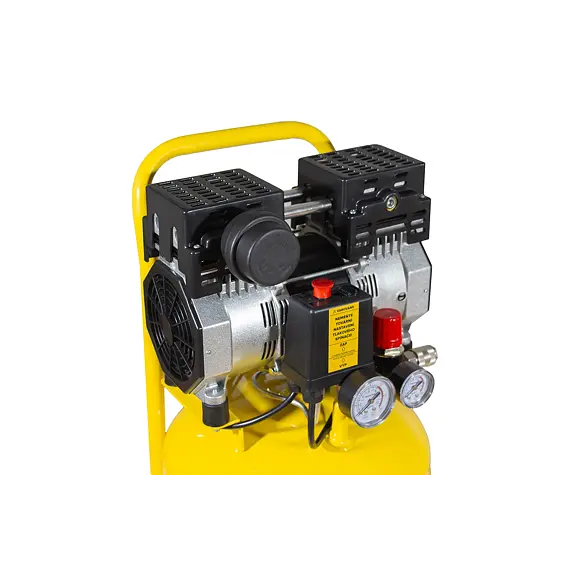 PROTECO kompresor PREMIUM vertikální tichý 24l, 8bar, 750W, výtlak 130 l/min., 51.02-VKT-0750-24