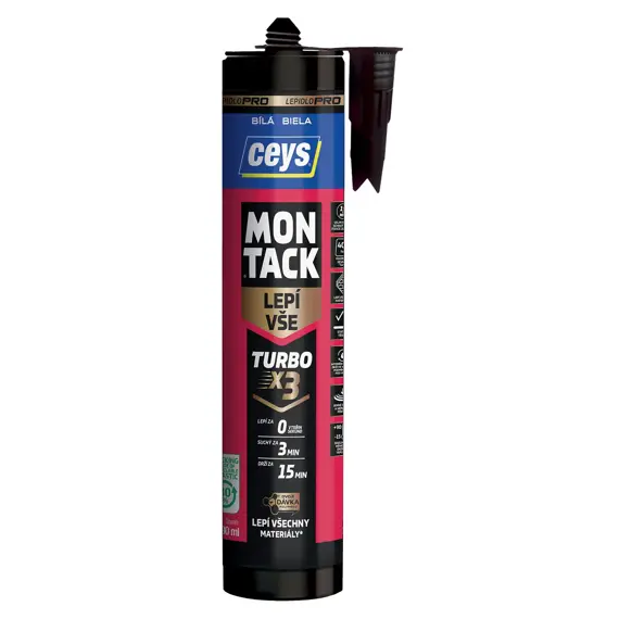 CEYS lepidlo montážní MONTACK TURBO CEYS, 290ml, 505020