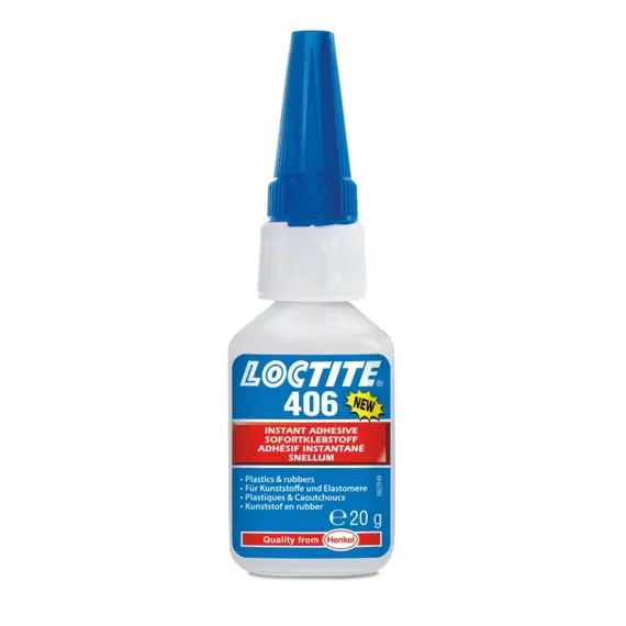LOCTITE 406 - 20g, vteřinové lepidlo superrychlý účinek 2-10s