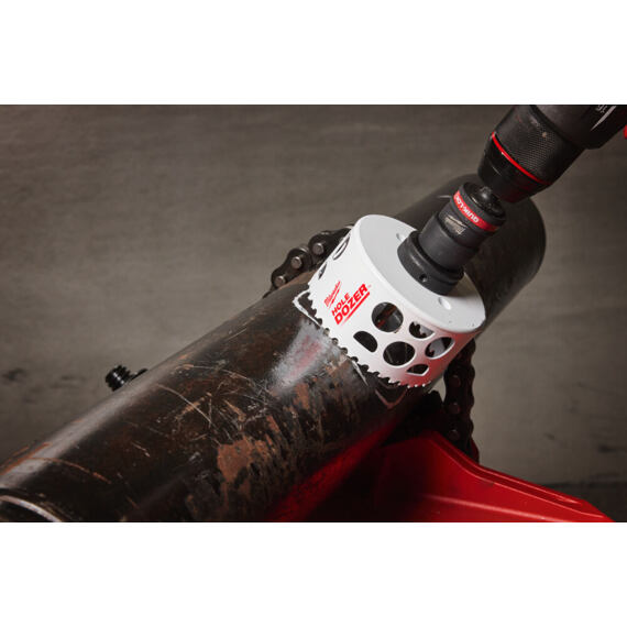 MILWAUKEE 4932500552 adaptér Quik-Lok pro děrovky, HSaw QL Pin Adaptor XL 5/8"*18, 32-210mm, 2 kusy