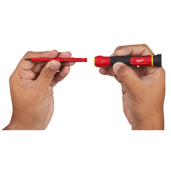 MILWAUKEE 4932493659 šroubovák VDE s nástavci 8v1, PH+PZ+TRX, látkové pouzdro
