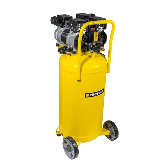 PROTECO kompresor PREMIUM vertikální tichý 100l, 8bar, 1850W, výtlak 295 l/min., 51.02-VKT-0750-100