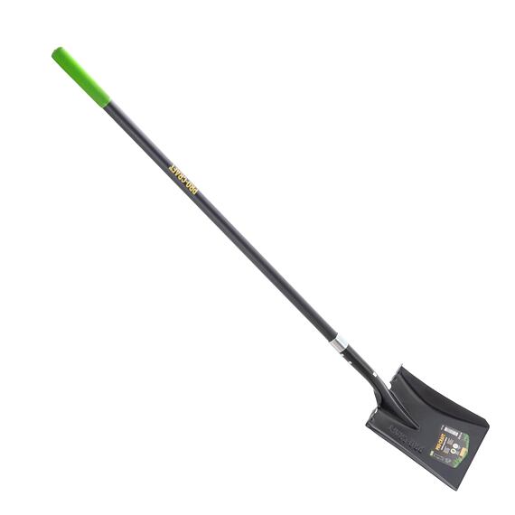 PROCRAFT lopata rovná kovaný rycí 23cm s nášlapy, sklolaminátová násada 150cm, GSS-1500