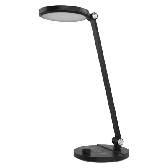 EMOS LED stolní lampa CHARLES, 550lm/7,6W, volba barvy světla černá
