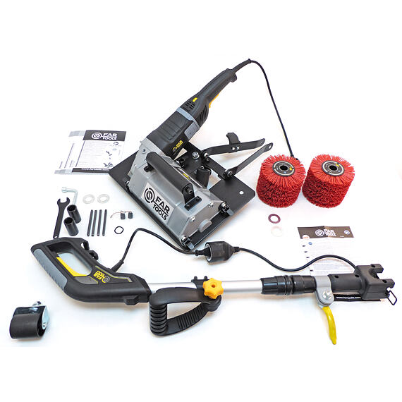 FARTOOLS REX-H 200 PROFI kartáčovací renovátor 200mm, 2*100mm kartáč, 1800W, 115019