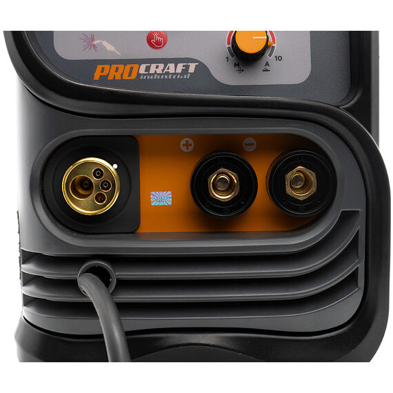 PROCRAFT SPI-320 poloautomatická invertorová/CO2 svářečka MMA, MIG-MAG, FCAW-Flux, Tig, 160A