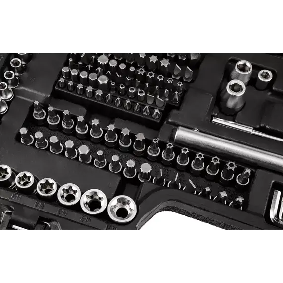 NEO gola sada 1/2"+3/8"+1/4", 220-ti dílná, OP klíče, 10-220