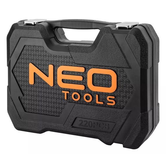 NEO gola sada 1/2"+3/8"+1/4", 220-ti dílná, OP klíče, 10-220