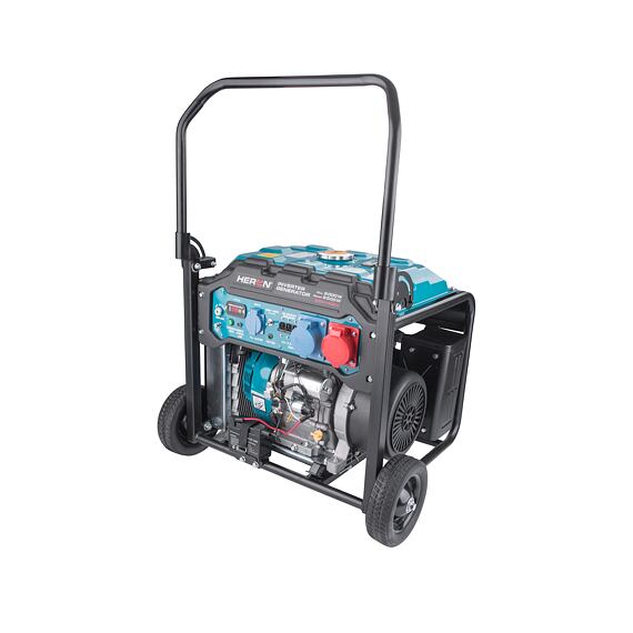 HERON elektrocentrála digitální invertorová 400V/230V, 9000W/8500W, AVR, 73kg, 8896235