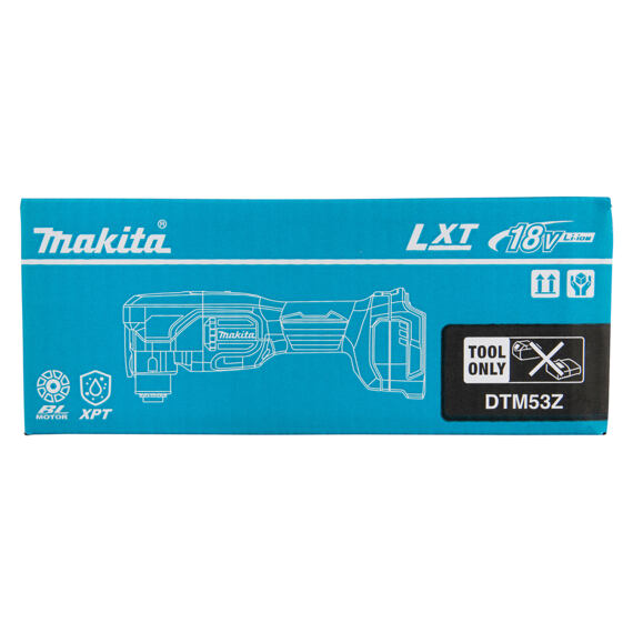 MAKITA DTM53Z aku multi oscilační bruska 18V LXT, 6000-20000 km./min., bez baterie