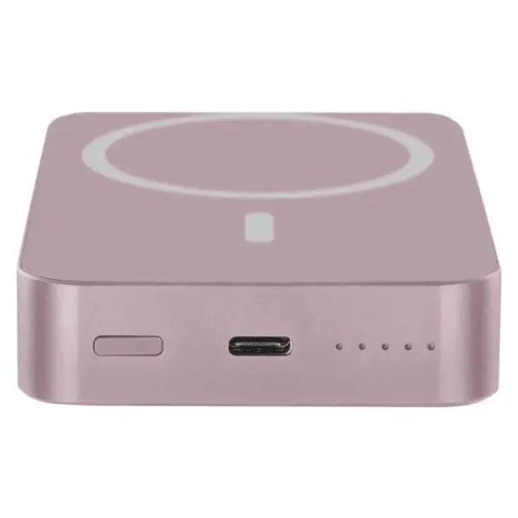 EMOS B0551S Powerbanka EMOS WI 1046, 10 000 mAh, 20 W+Wireless, lososová