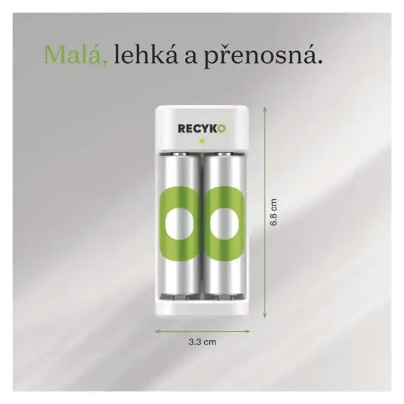 GP nabíječka baterií GP Eco E221 + 2* AA ReCyko 2100