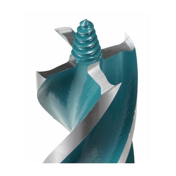 MAKITA E-26727 vrták do dřeva 38*165mm, čtyřbřitý, stopka šestihran 1/4" i pro rázové utahováky
