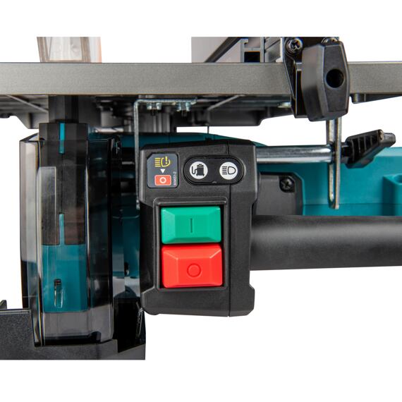 MAKITA LH001GZ aku stolní a pokosová pila s AWS 260mm Li-ion XGT 40V, (2100W), bez baterie