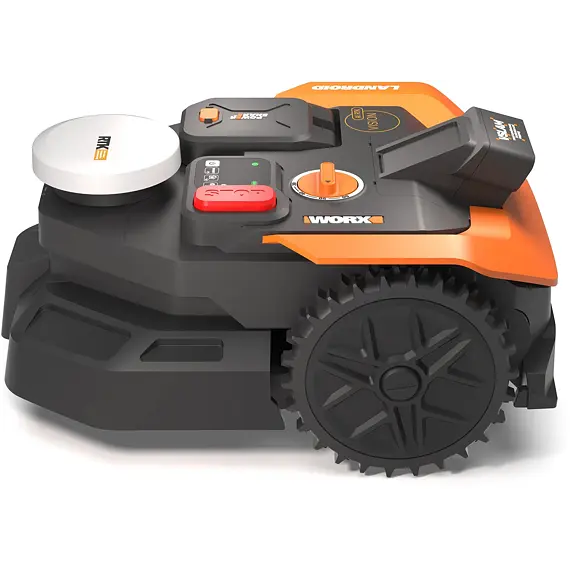 WORX Garden WR365E robotická sekačka VisionRTK stereo, řízená GPS signálem a kamerou