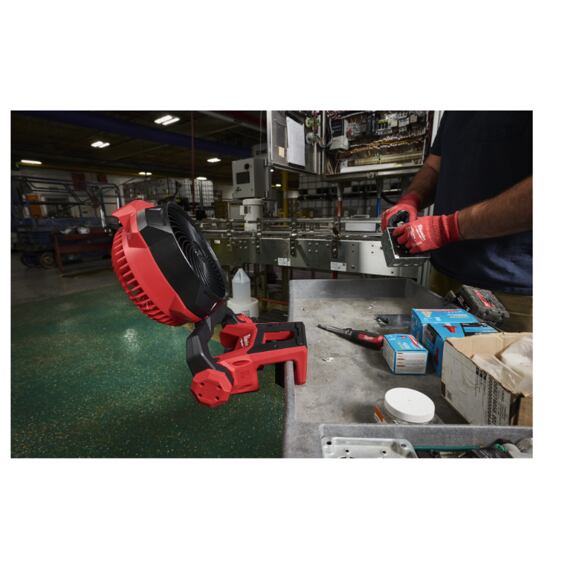 MILWAUKEE M18 LAF-0 aku ventilátor 18V, bezuhlíkový motor, regulace otáček, bez baterie