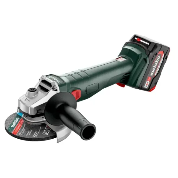 METABO W 18 L 9-125 Q aku úhlová bruska 125mm 18V/2*5,2Ah Li-Power, MetaBox165L