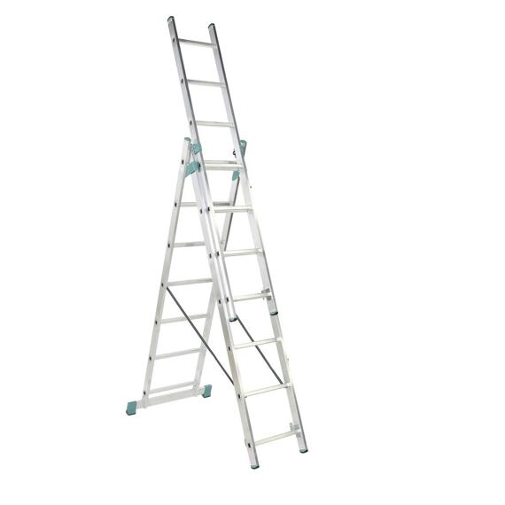 ALVE 7808 žebřík trojdílný na schody EUROSTYL 3*8 230/513cm