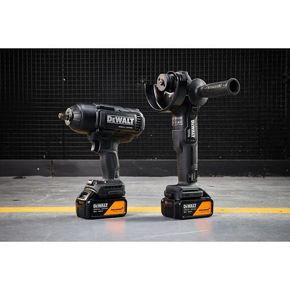 DeWalt DCK2225MP2T aku sada DCG45M+DCF99M, 18V XR, 2*5Ah, kufr Tstak