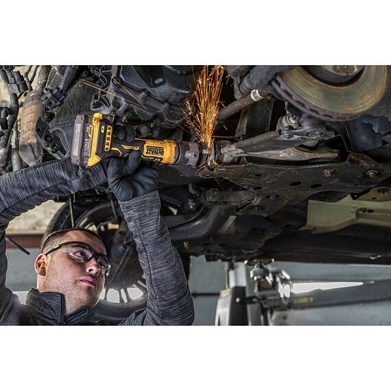 DeWalt DCG430N aku přímá řezačka 18V XR, pro kotouče 76mm, bezuhlíkový motor, bez baterie